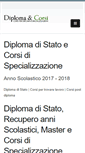 Mobile Screenshot of diplomiespecializzazioni.com